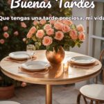 buenas tardes que tengas una tarde preciosa, mi vida