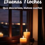 buenas noches que descanses, dulces sueños