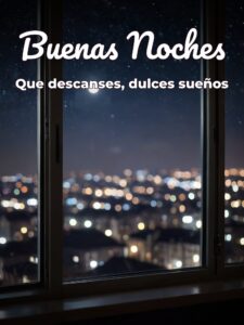 Quiero ver imágenes de buenas noches para Facebook