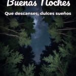 buenas noches que descanses, dulces sueños