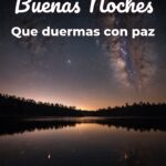 buenas noches que duermas con paz