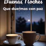 buenas noches que duermas con paz