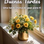 buenas tardes una tarde llena de paz para ti