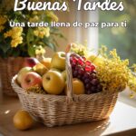 buenas tardes una tarde llena de paz para ti