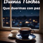 buenas noches que duermas con paz