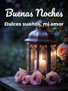 Saludos de buenas noches de amor para celular