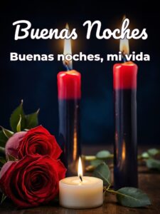Saludos de buenas noches para mi amor para celular