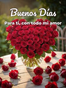 Saludos de buenos días a mi amor para una amiga