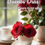 buenos días un buen día para ti, mi amor