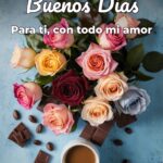 buenos días para ti, con todo mi amor