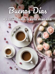 Saludos de buenos días con imágenes de amor para Facebook
