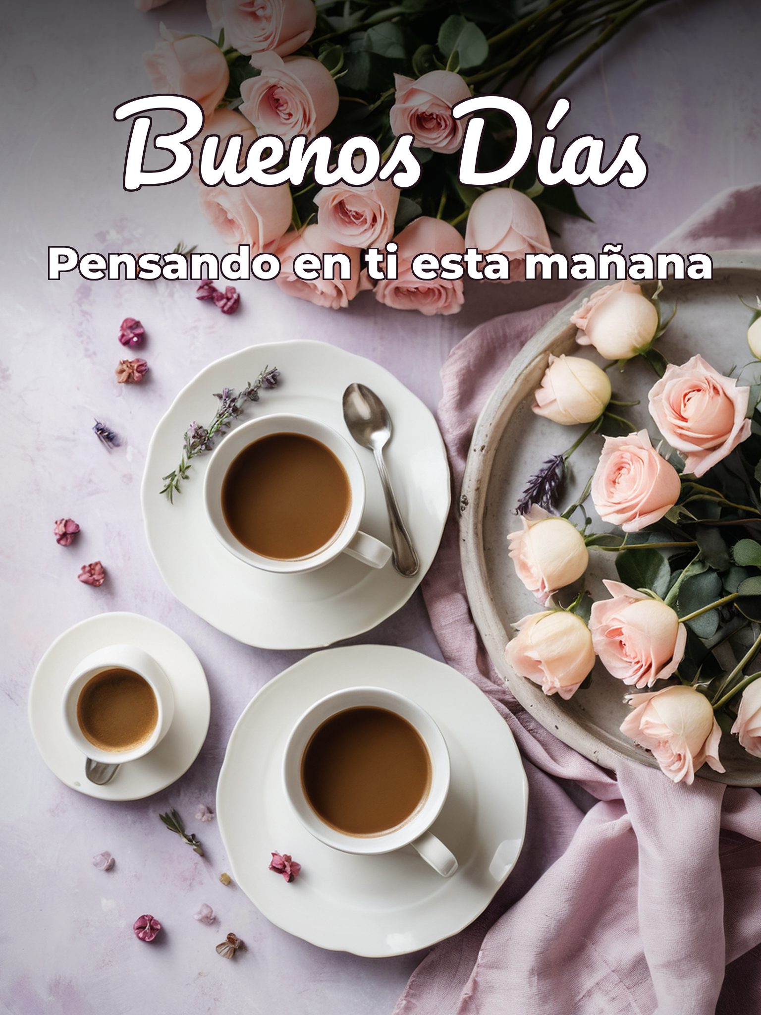 Saludos de buenos días con imágenes de amor para Facebook