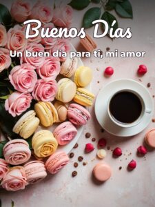 Saludos de buenos días con imágenes de amor para WhatsApp