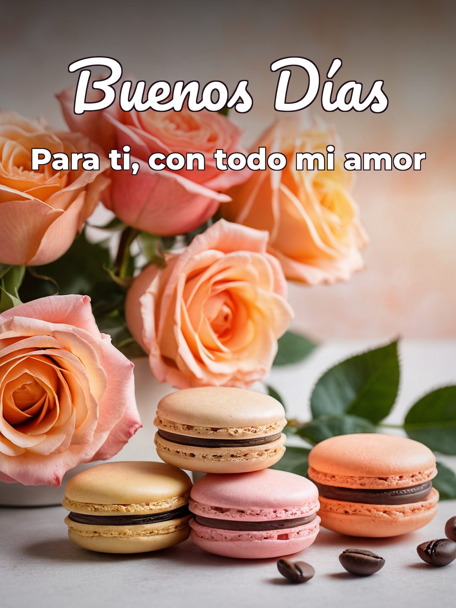 Saludos de buenos días para mi amor para mi amor