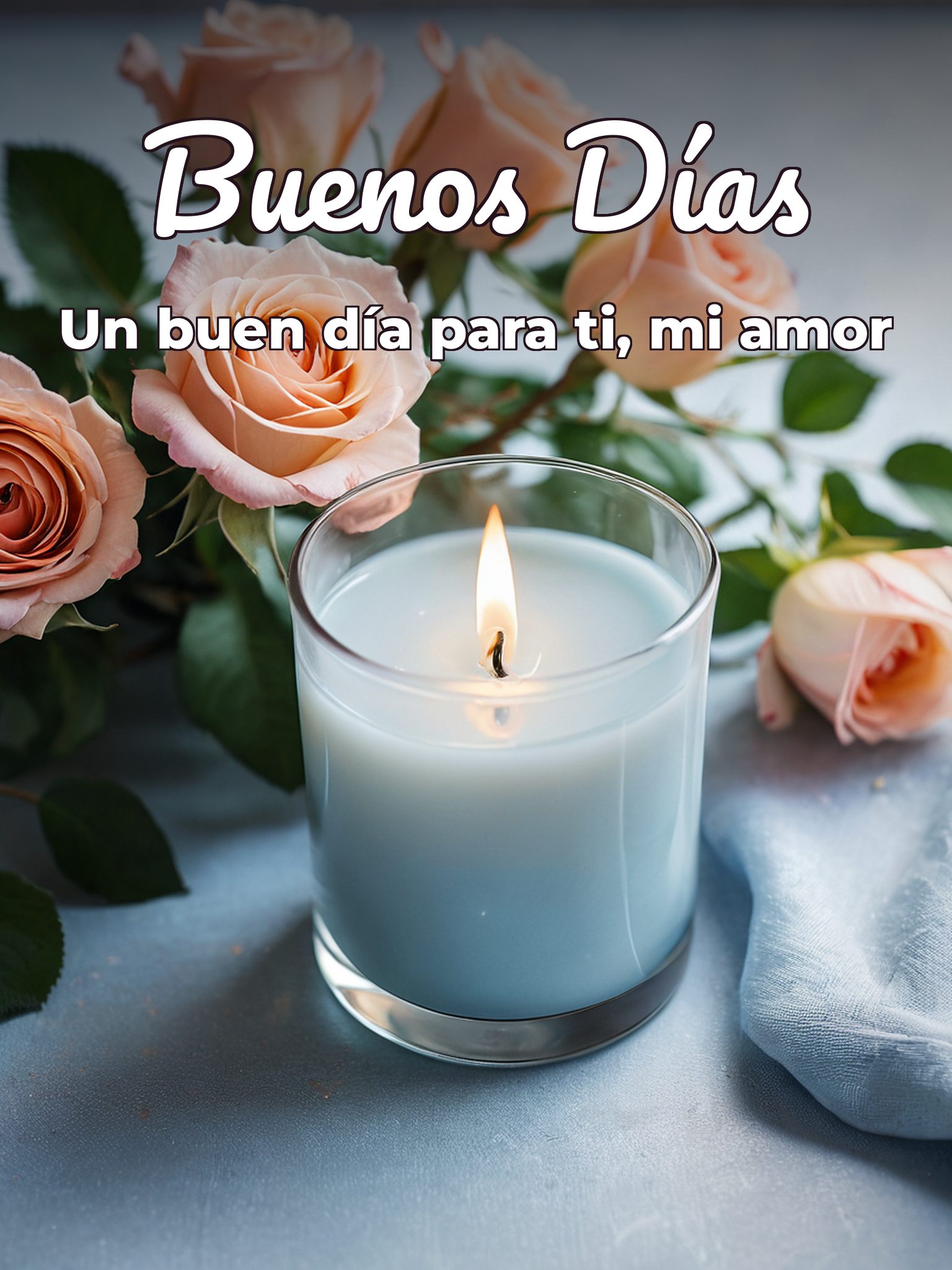 Saludos de buenos días para un amor para una amiga