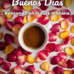 buenos días pensando en ti esta mañana