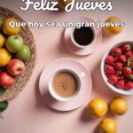 feliz jueves que hoy sea un gran jueves