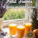 feliz jueves te deseo un lindo jueves