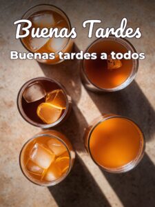 Tarjetas buenas tardes amigos para WhatsApp celular