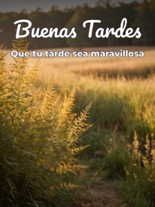 Tarjetas buenas tardes gratis para Facebook y WhatsApp
