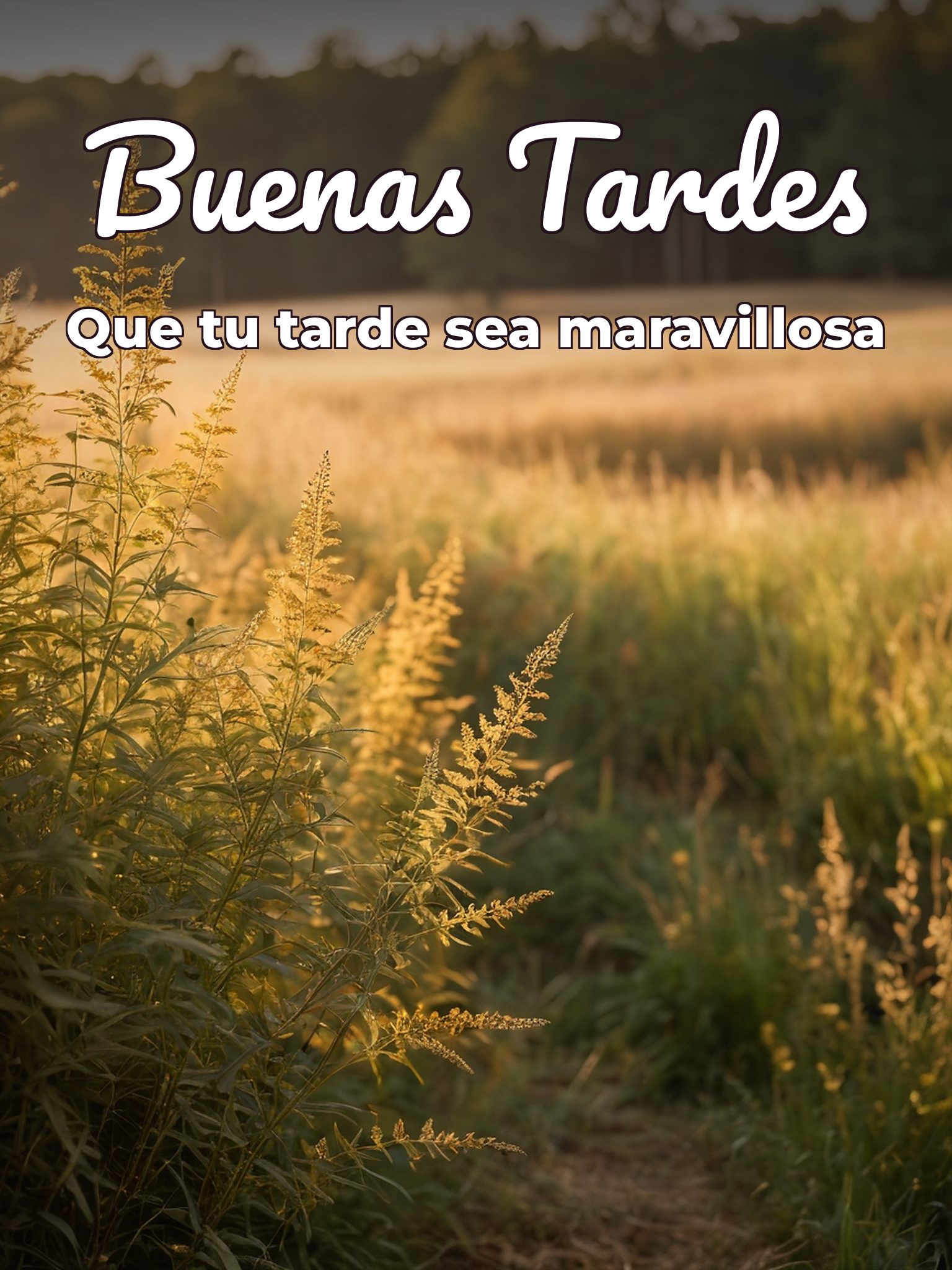 Tarjetas buenas tardes gratis para Facebook y WhatsApp
