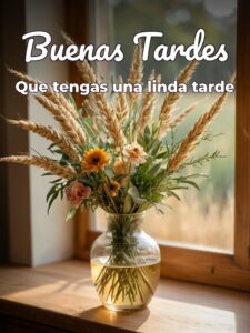 Tarjetas buenas tardes gratis para WhatsApp celular