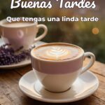 buenas tardes que tengas una linda tarde