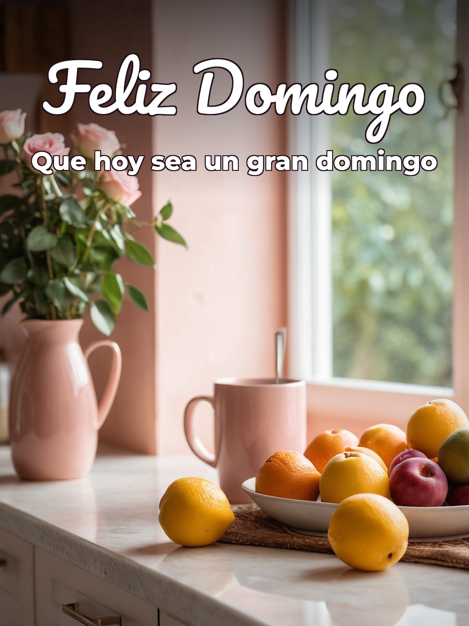 Tarjetas de buen domingo para celular