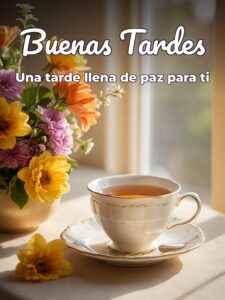 Tarjetas de buenas tardes amiga para WhatsApp celular