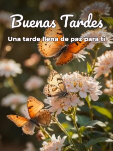 Tarjetas de buenas tardes gratis para Facebook y WhatsApp