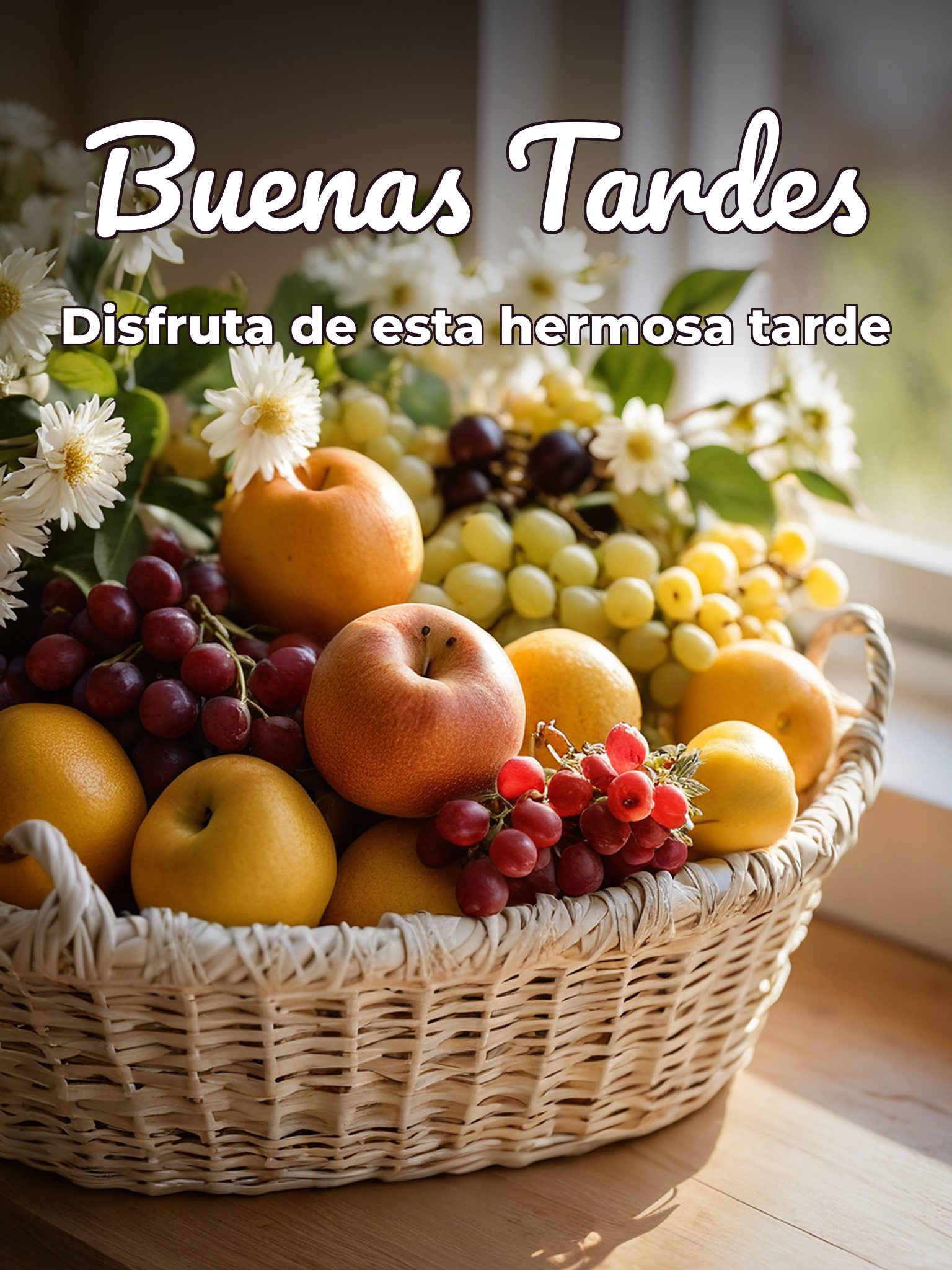 Tarjetas de buenas tardes gratis para WhatsApp celular