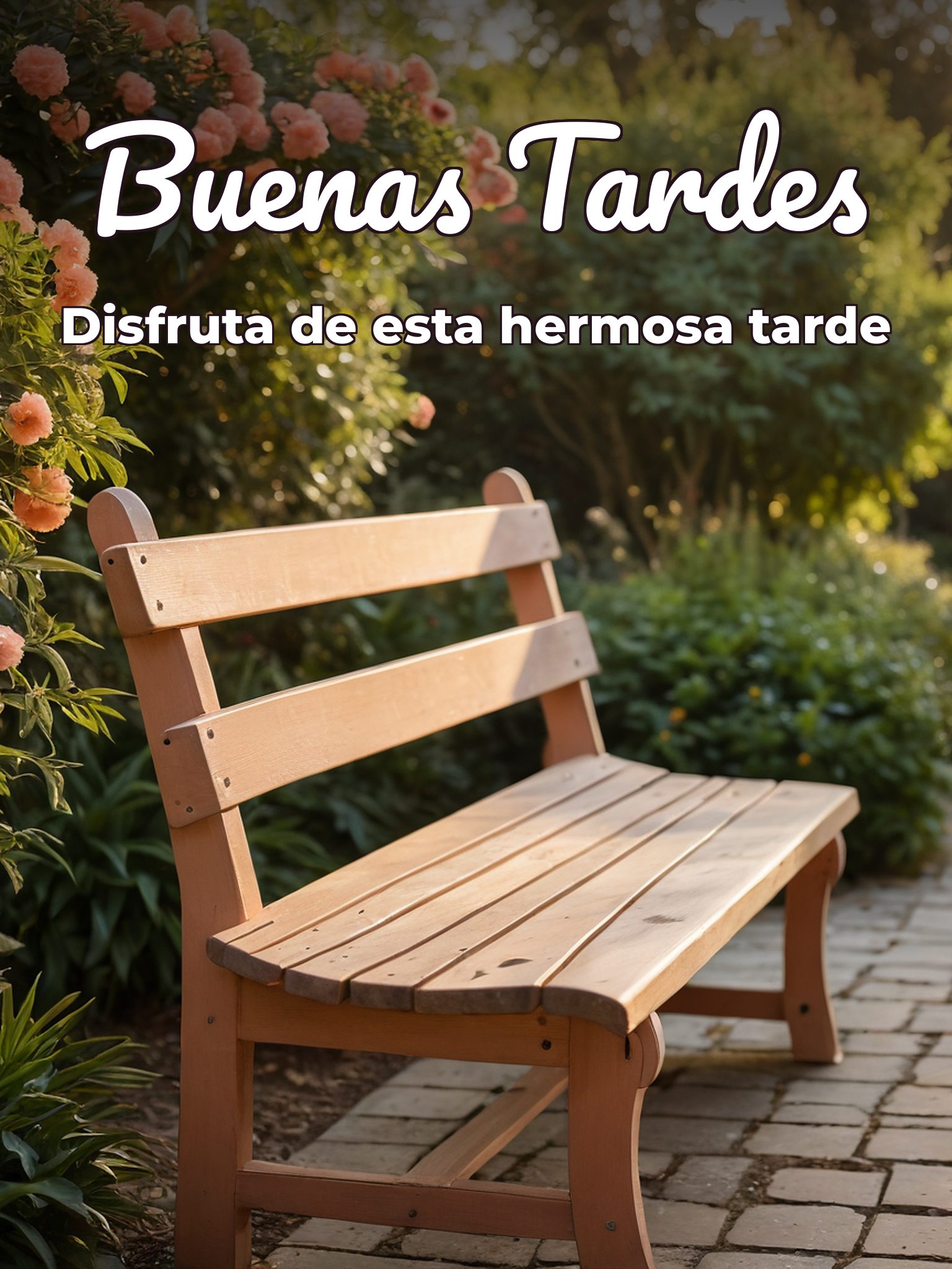 Tarjetas de buenas tardes para WhatsApp celular