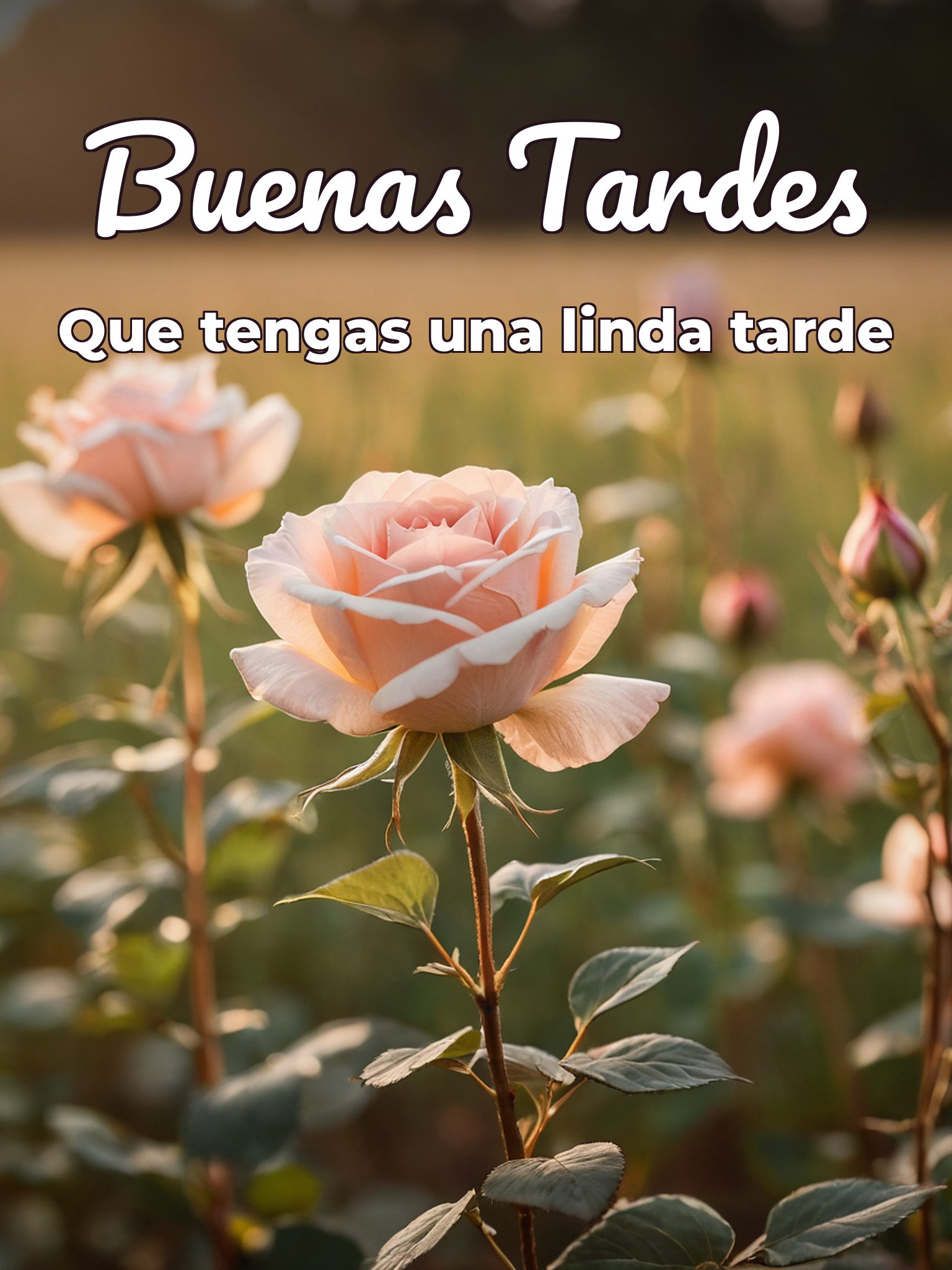 Tarjetas de buenas tardes