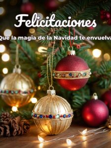 Tarjetas de Felicitaciones Navideñas