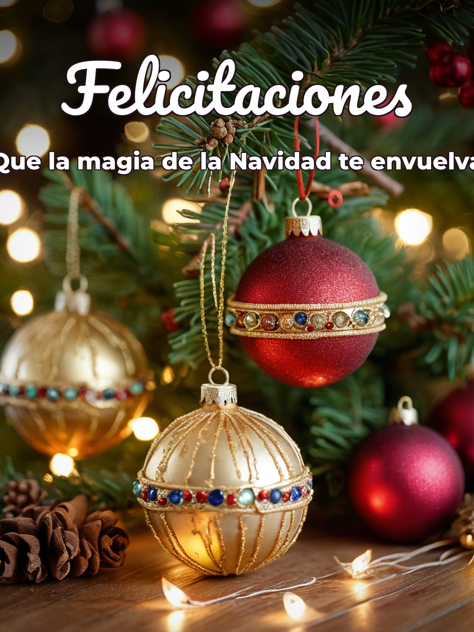 Tarjetas de Felicitaciones Navideñas