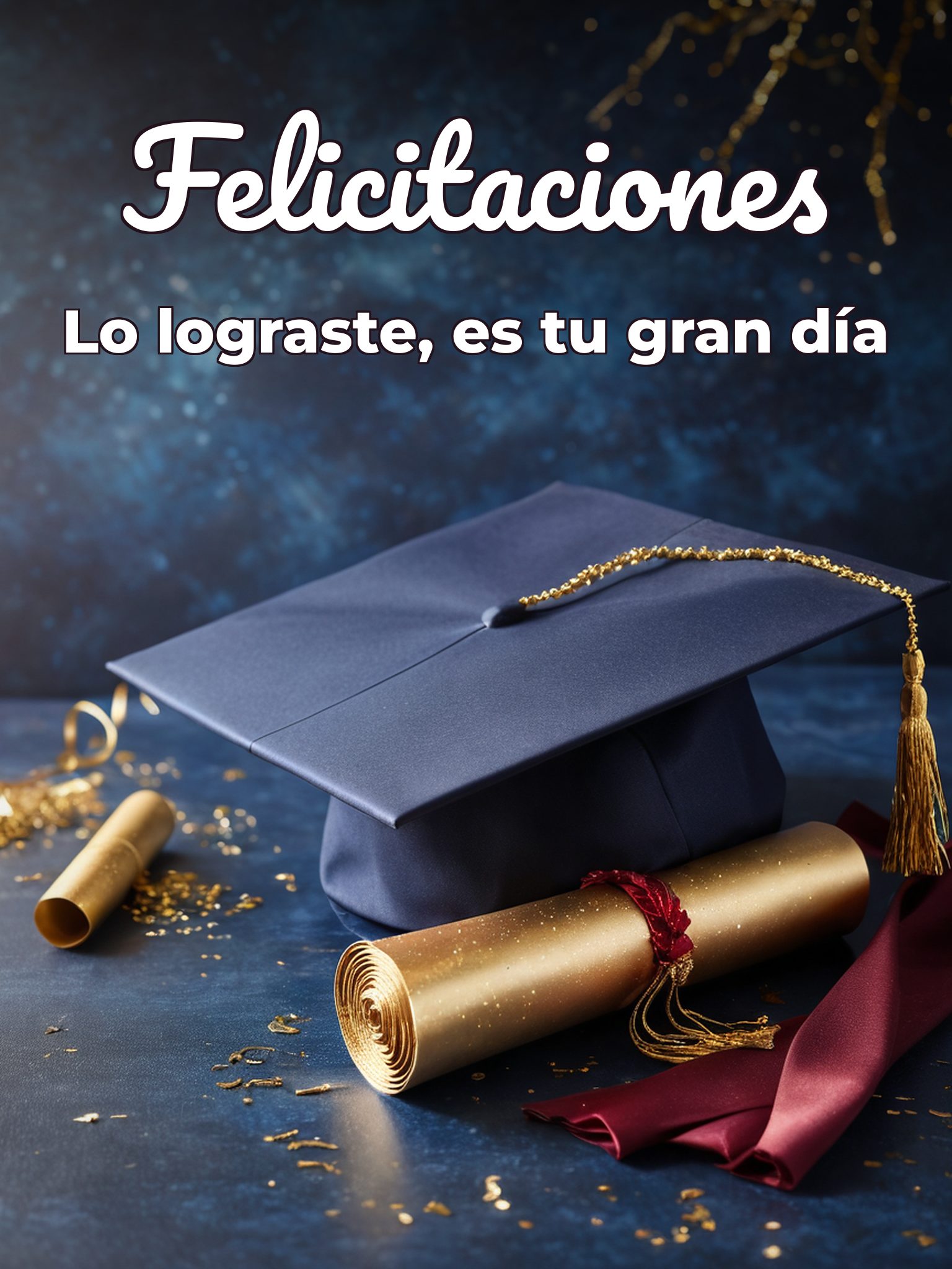 Tarjetas de Felicitaciones por Graduación