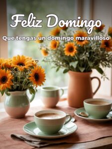 Tarjetas de feliz domingo para Facebook para celular