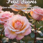 feliz jueves que tengas un jueves maravilloso