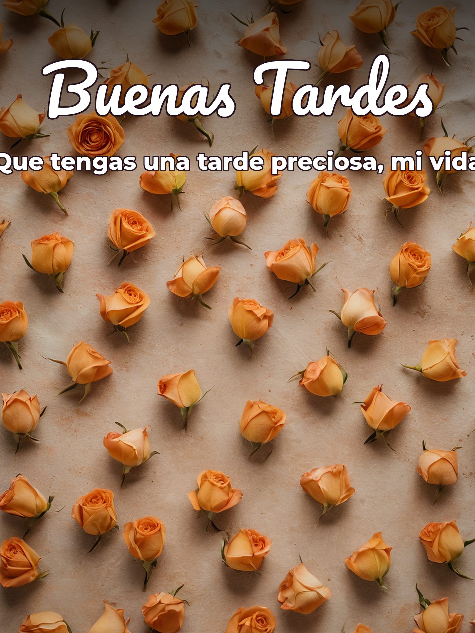 Tarjetas de feliz tarde amor para WhatsApp celular