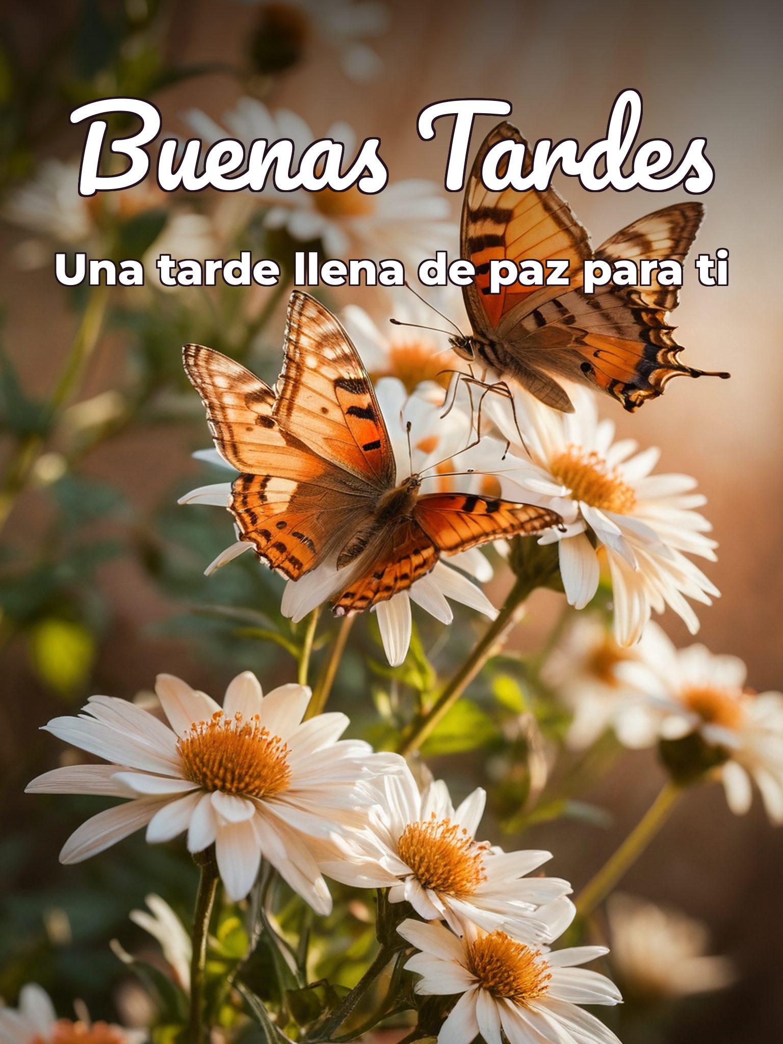 Tarjetas de linda tarde para WhatsApp celular