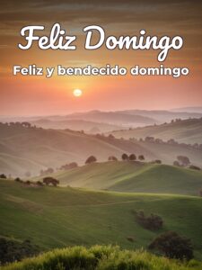 Tarjetas feliz domingo para celular