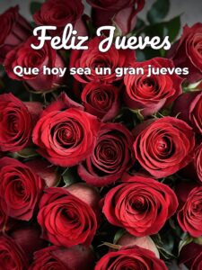 Tarjetas feliz jueves mi amor