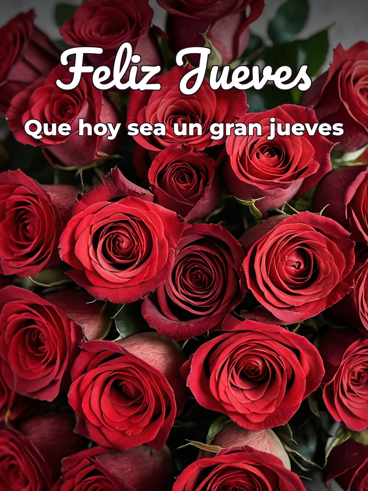 Tarjetas feliz jueves mi amor