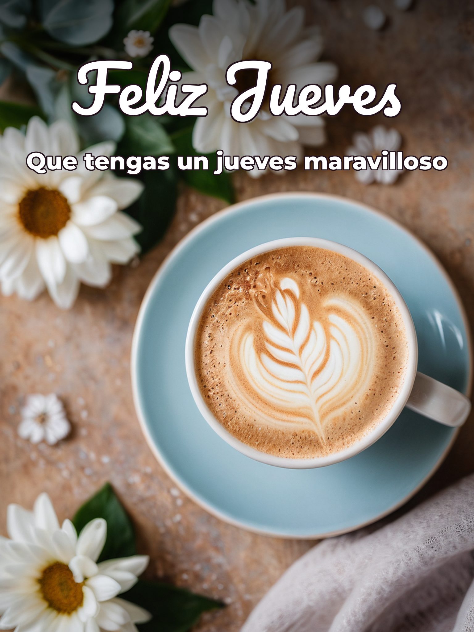 Tarjetas feliz jueves para WhatsApp