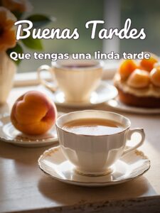 Tarjetas feliz tarde para WhatsApp celular