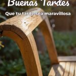 buenas tardes que tu tarde sea maravillosa