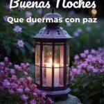 buenas noches que duermas con paz