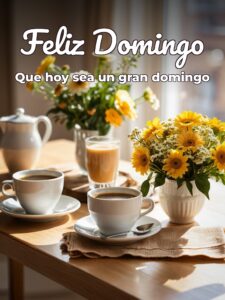 Te deseo un feliz domingo para celular