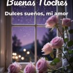 buenas noches dulces sueños, mi amor