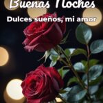 buenas noches dulces sueños, mi amor